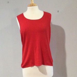 Chico's Design Red Tank Size 2/L/12